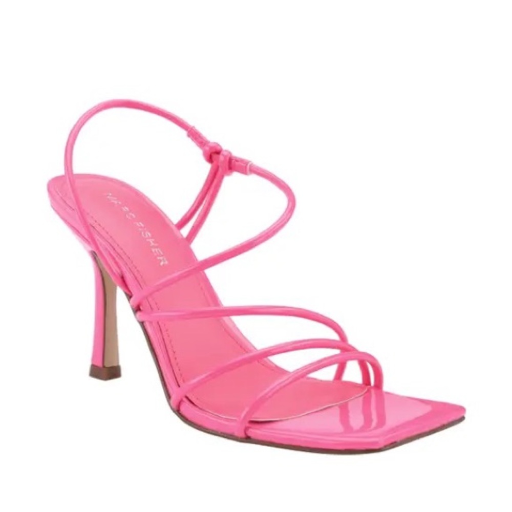 Marc Fisher Dareta strappy sandals in Miami pink size 8.5